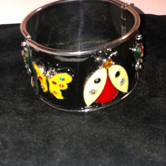 Sassy Jones Jewelry - Sassy Jones Ladybug Cuff Bracelet